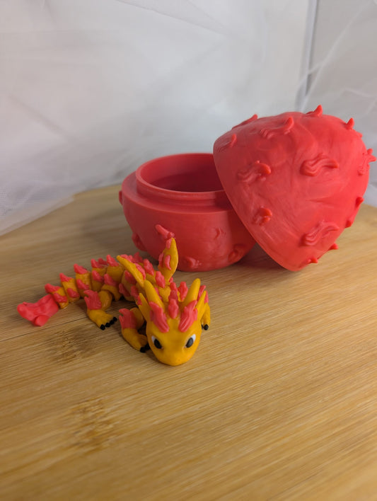 Elementdrache `Feuer` + Ei