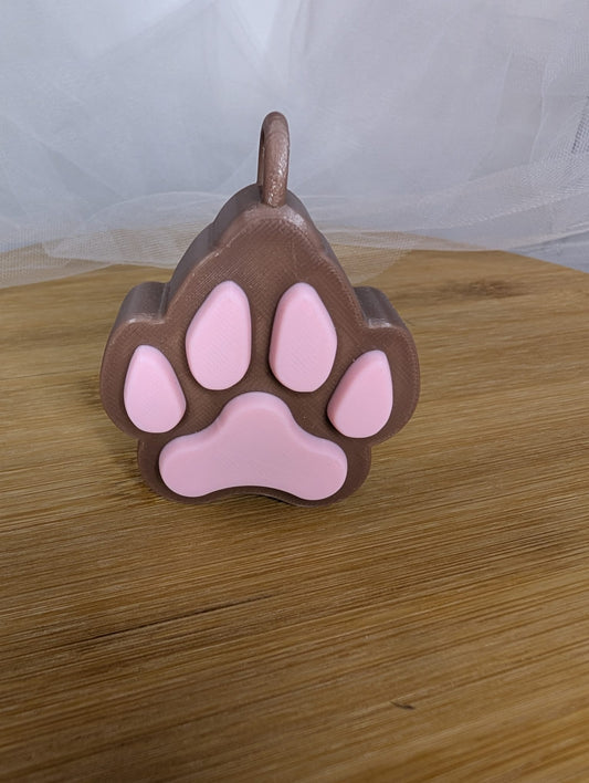 Hundepfoten Weihnachtskugel