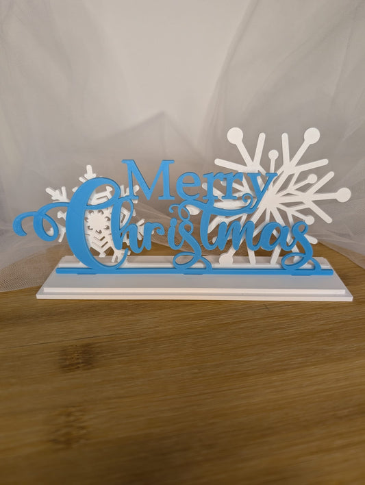 Dekoaufsteller "Merry Christmas"