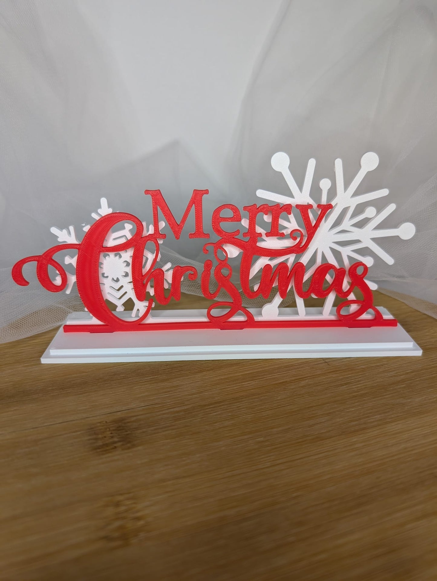 Dekoaufsteller "Merry Christmas"